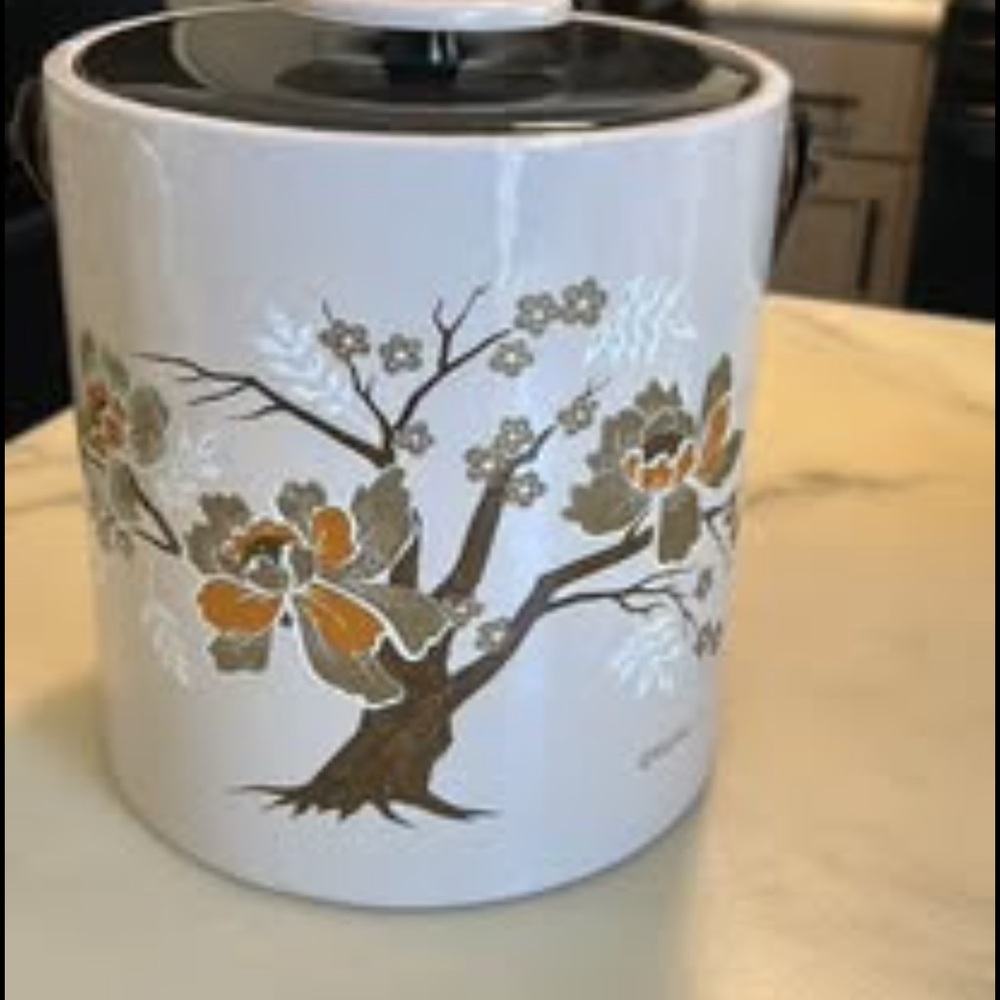 Vintage Floral ice bucket